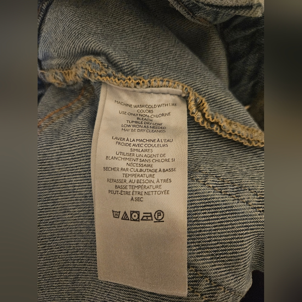 Free People-  We the Free Women's Moxie Barrel Jeans 32 Blue - Picture 13 of 14